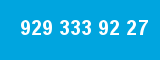 929 333 92 27 929 333 92 27